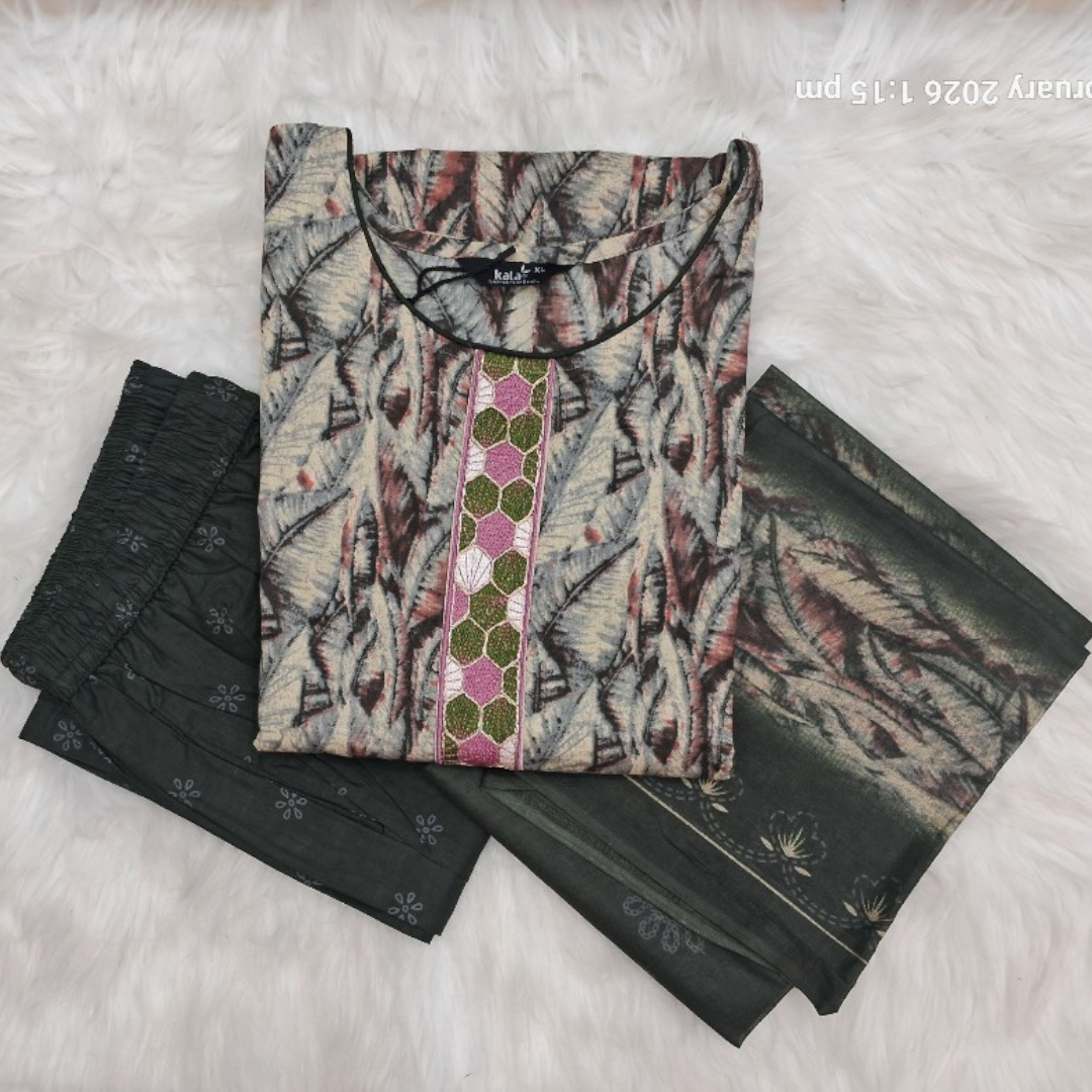 Trendy Women's Cotton Kurti set Elegant Design