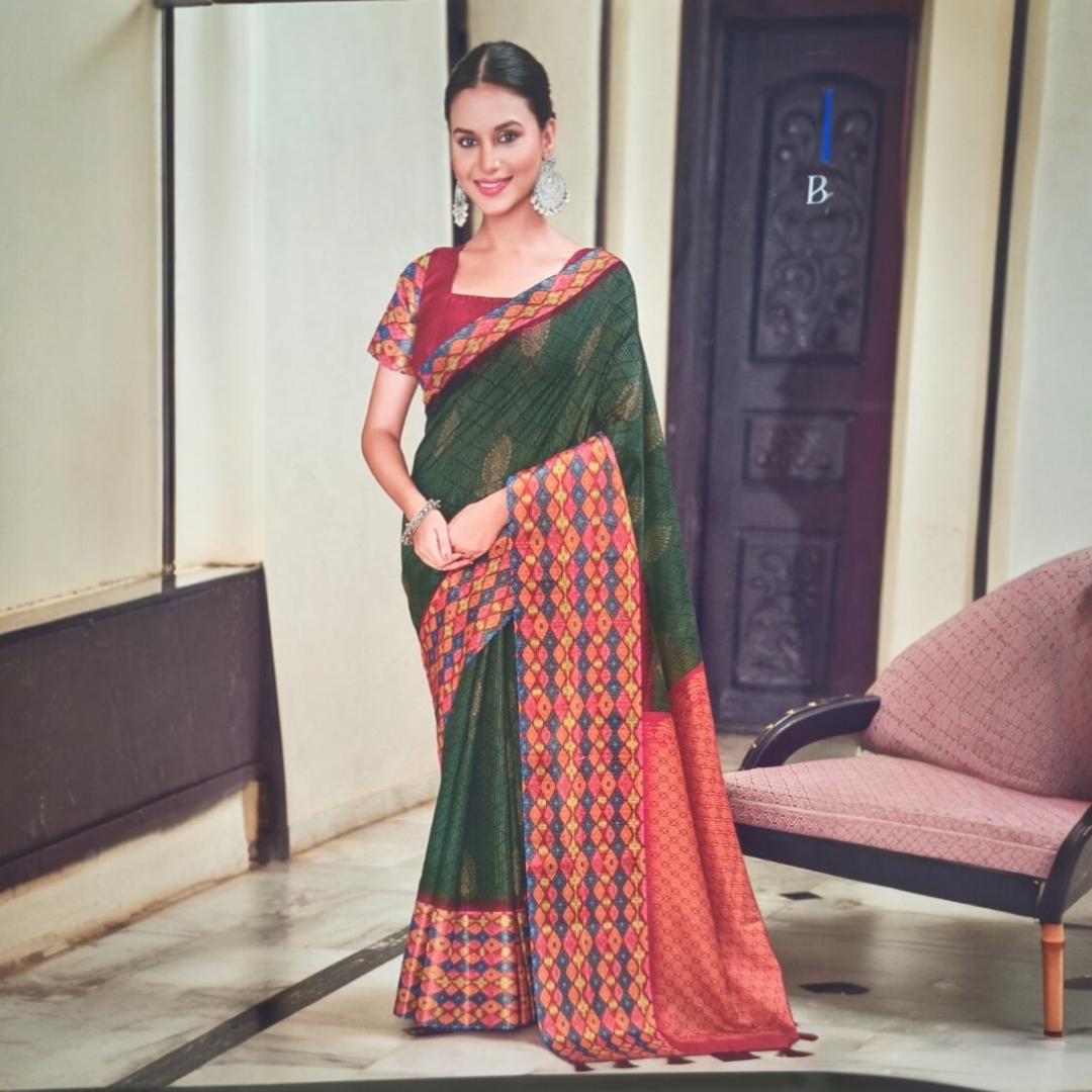 Designer Crush Material with Jerry Border