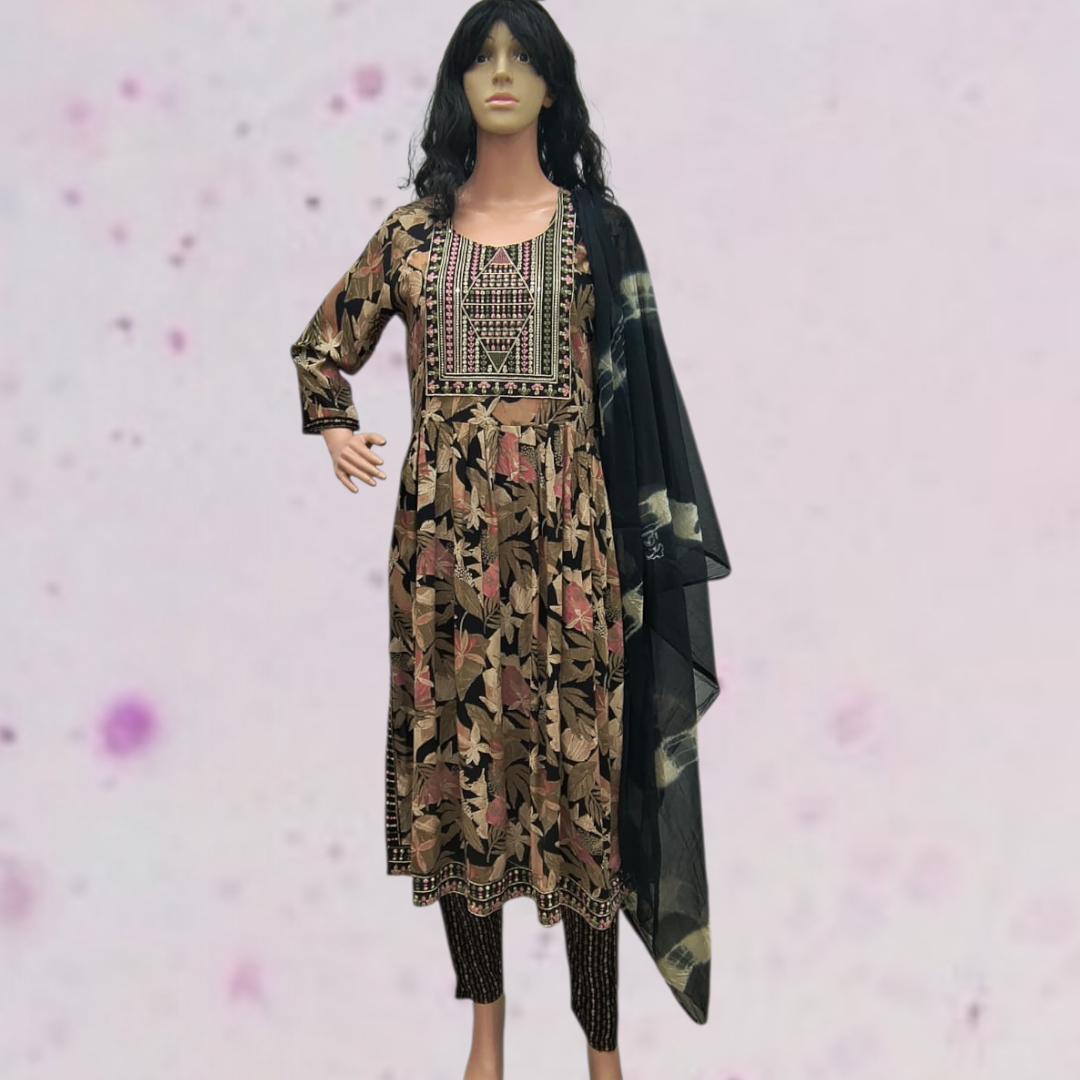 Rayan Fabric Naira Cut Dress