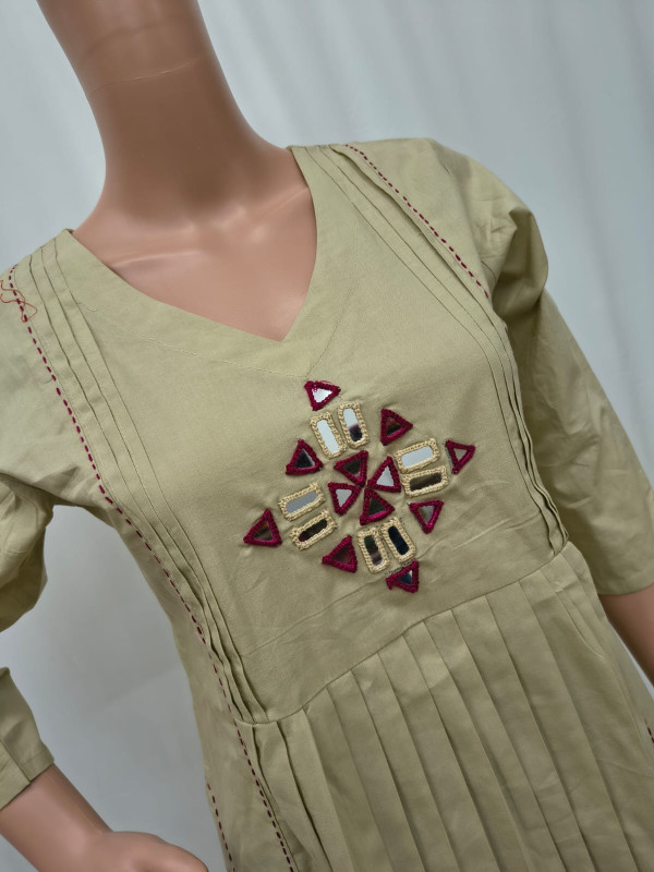 Co- ord set Cotton Long Kurtha and Palazzo Set