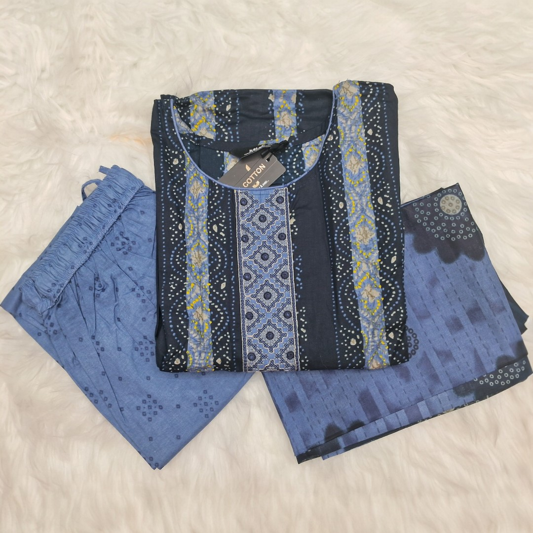 Trendy Women's Cotton Kurti set Elegant Design