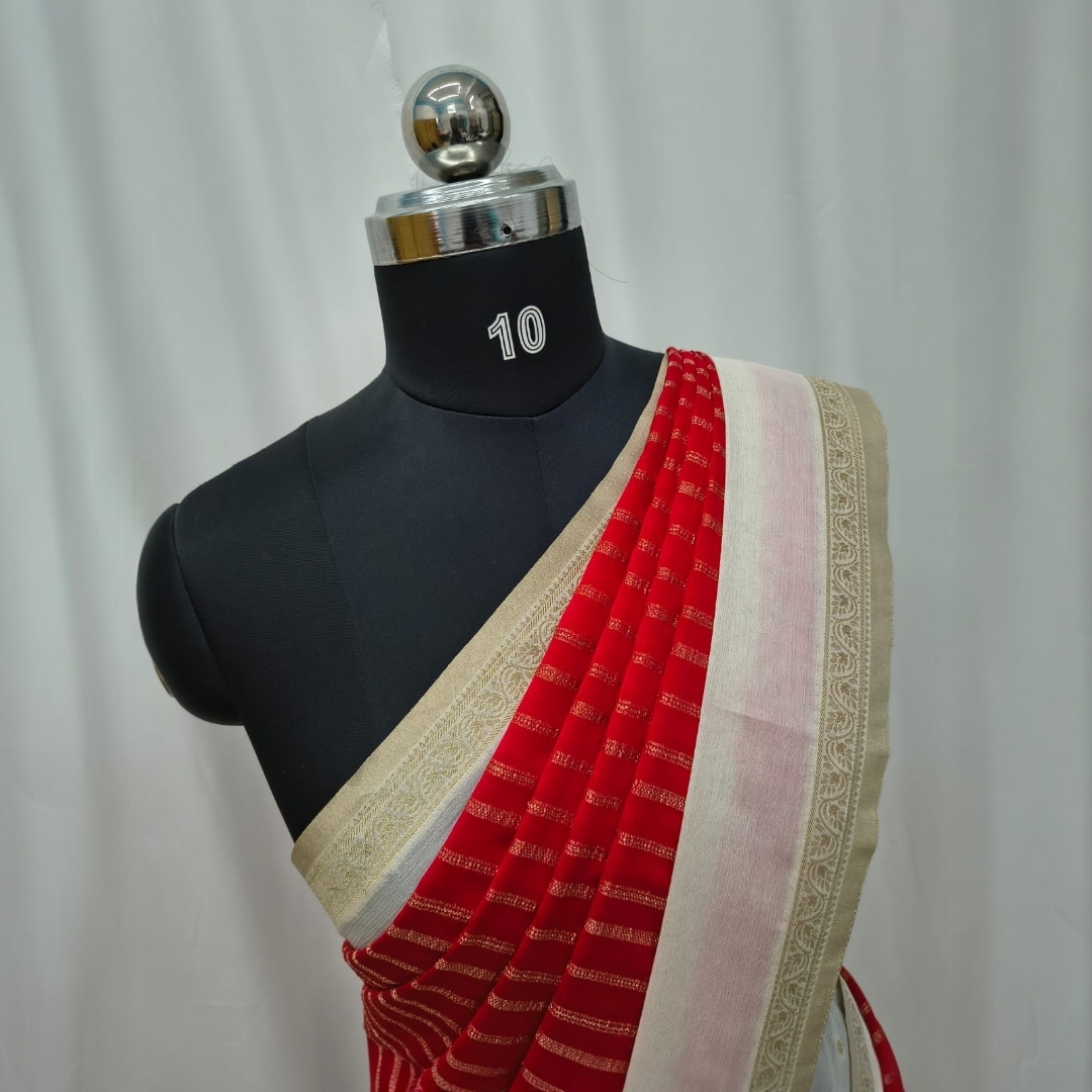 Banarasi Saree with Bentex Border